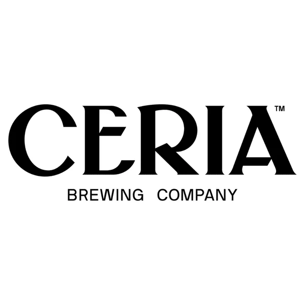 Ceria Brewing logo representing Colorado-based non-alcoholic beer brand founded by Blue Moon brewmaster Keith Villa focused on craft and quality.
