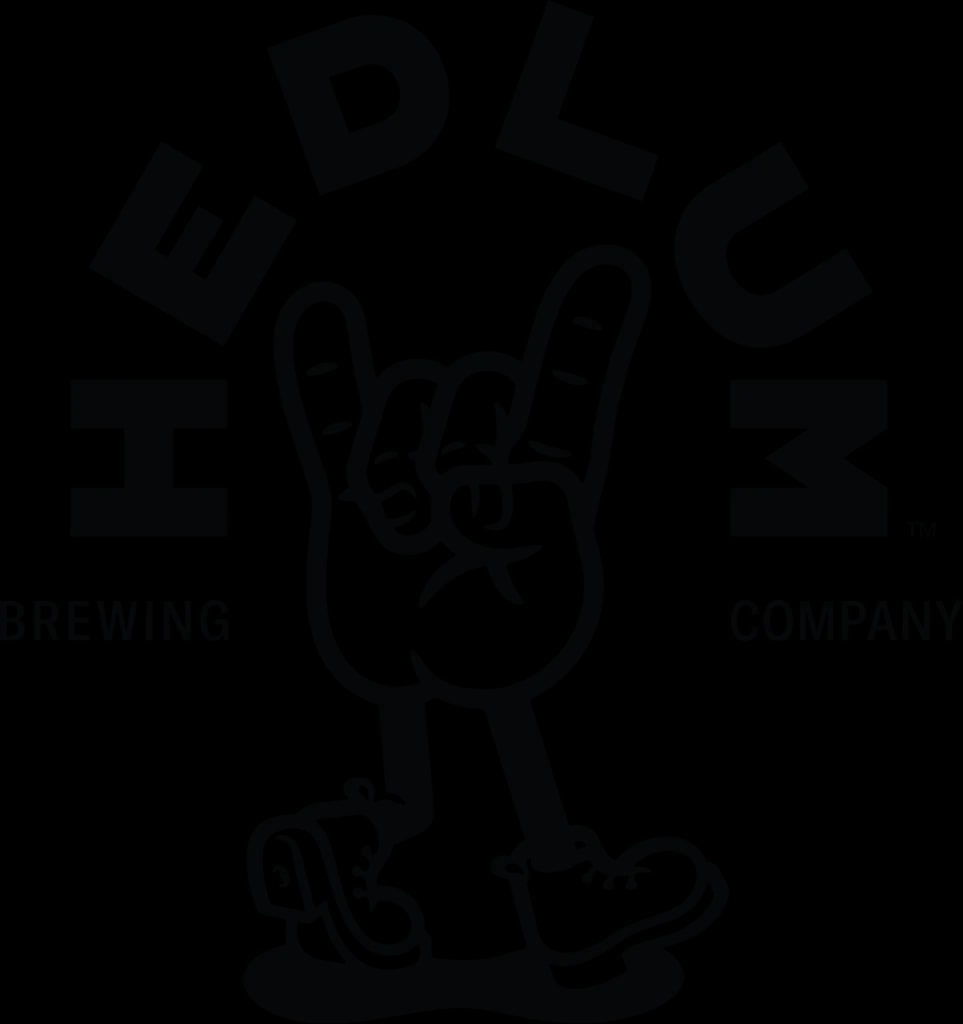 Hedlum Brewing logo, a New York-based producer crafting high-quality non-alcoholic beers focused on taste and celebration without alcohol.