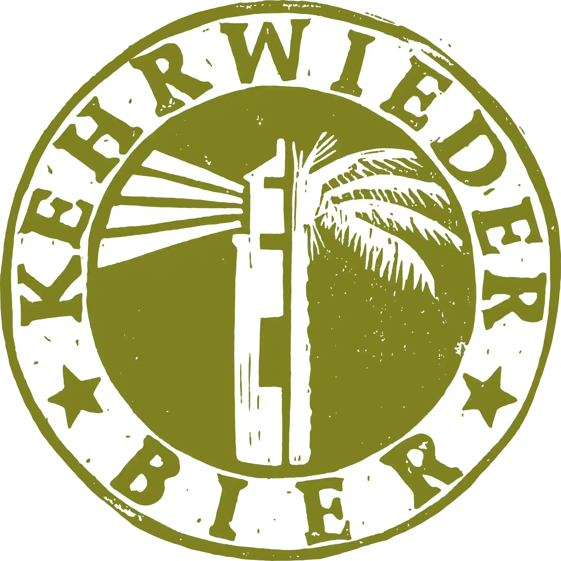 Kehrwieder Kreativbrauerei logo, featuring a Hamburg-based brewery founded by World Beer Sommelier Champion Oliver Wesseloh, specializing in non-alcoholic beers.