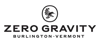 Zero Gravity Brewing logo, a Vermont-based craft brewery founded in 2004 known for innovative non-alcoholic and craft beer offerings