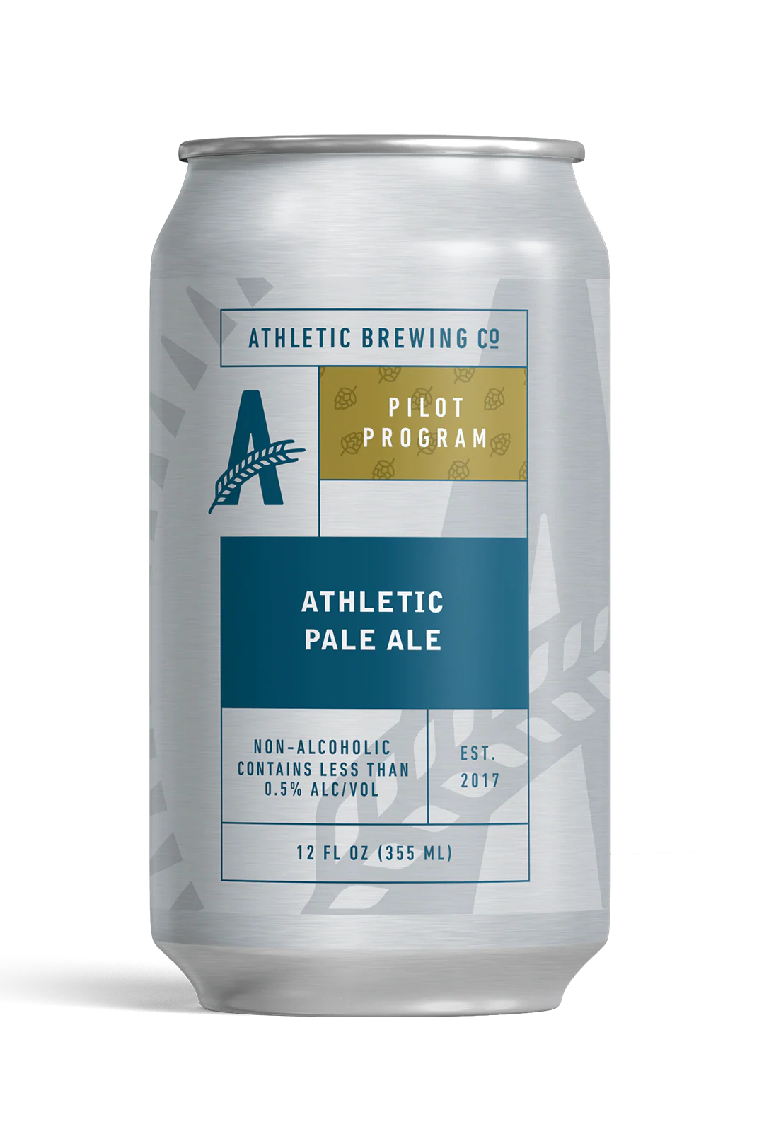 Athletic Pale non-alcoholic beer featuring a light-bodied, malt-forward and low bitterness alcohol-free pale ale in straw color