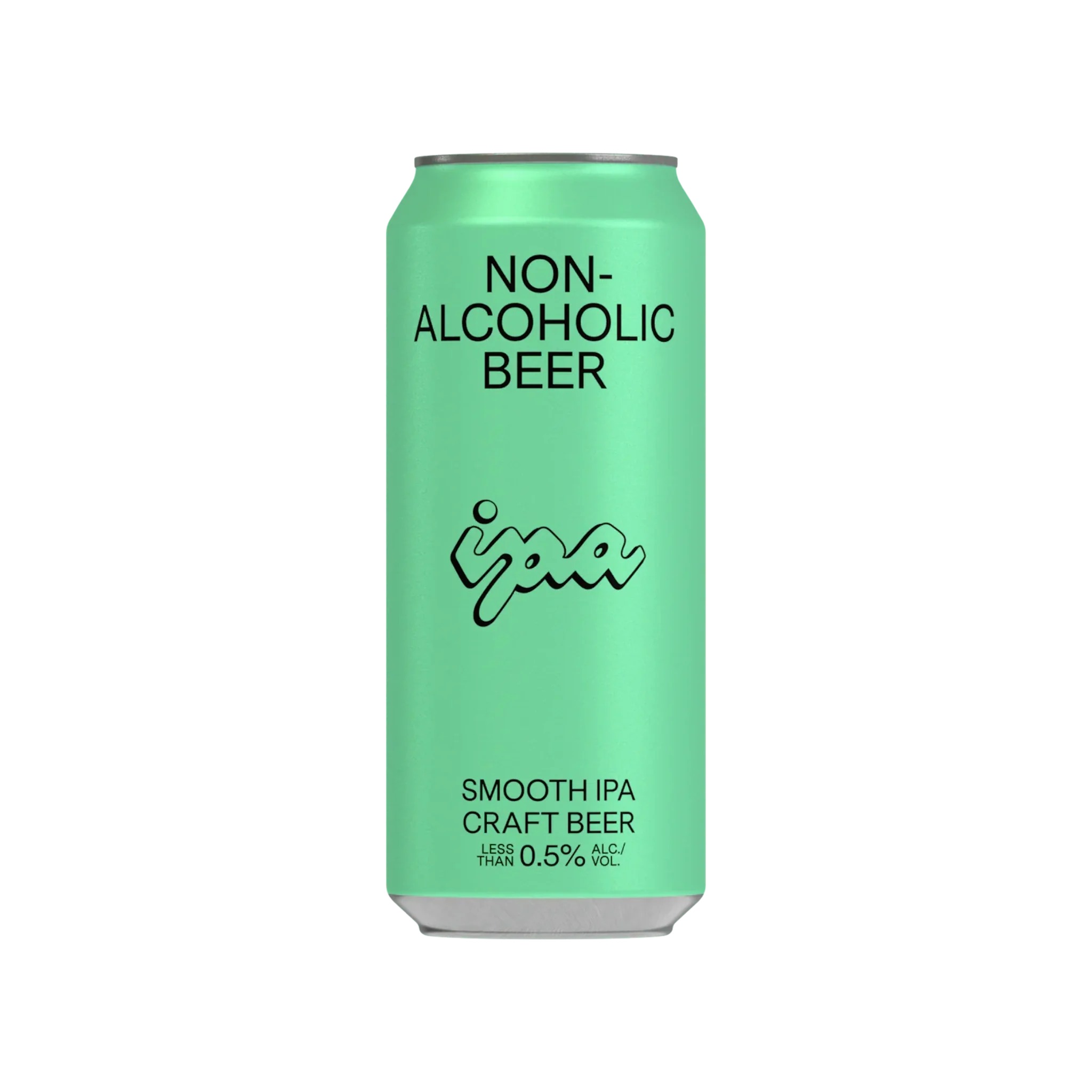 Image of Biere Sans Alcool Smooth IPA featuring tropical citrus and passion fruit aromas with a smooth, lightly cloudy appearance