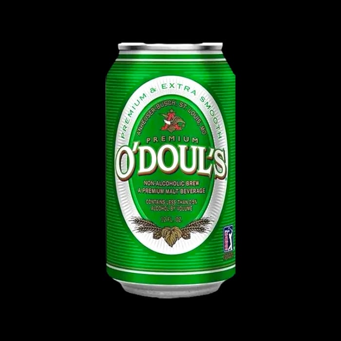 O'Doul’s Original non-alcoholic beer showcasing smooth malt sweetness and light hop bitterness with less than 0.5% alcohol content