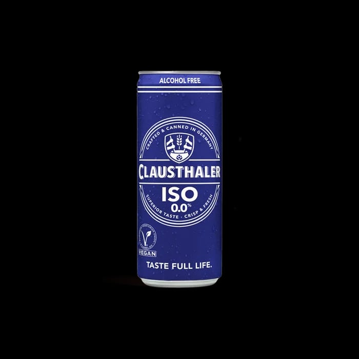 Clausthaler ISO 0.0, a premium non-alcoholic lager, offers a balanced flavor for those looking for a healthy beverage option.