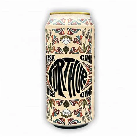 Mash Gang Furthur non-alcoholic wheat beer featuring citrus and coriander notes delivering a smooth, alcohol-free drinking experience